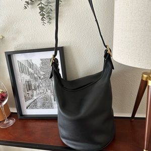 Vintage Coach Duffle “Feed Bag”